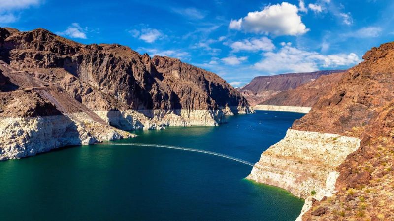 Lake mead water levels change at rate not seen in years